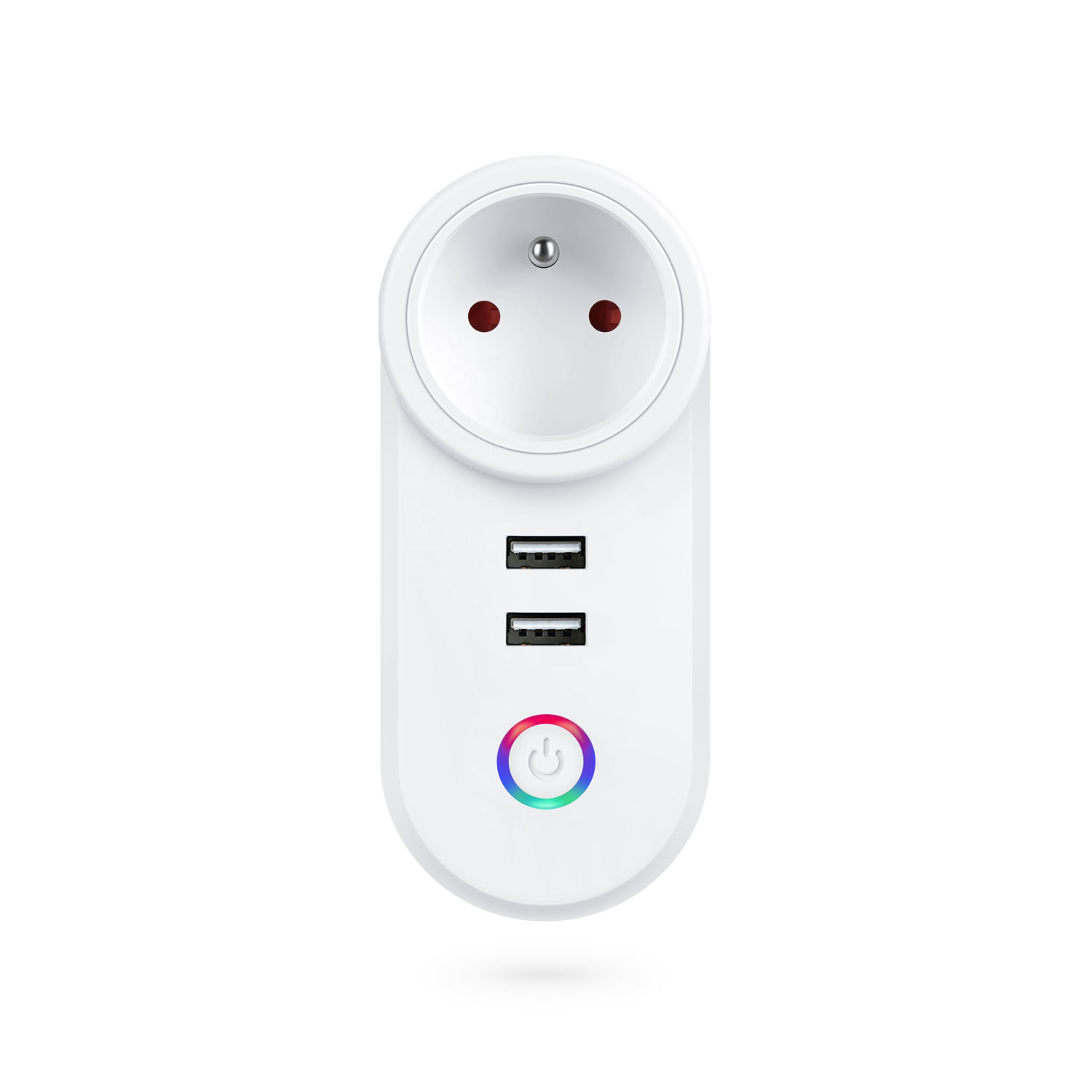 Chytr wifi zsuvka TUYA LSPA2, 2X USB port