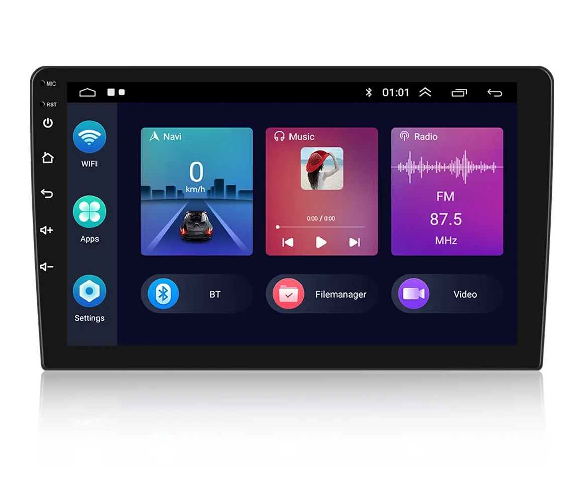 2DIN Autordio 9" LCD A3018 2GB+32GB Android 11 