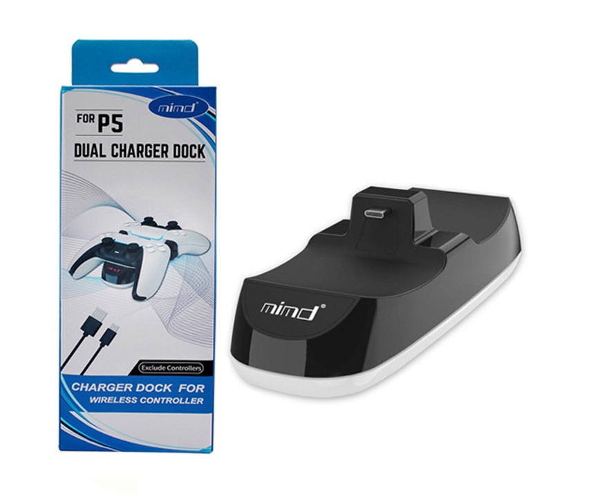 Nab�jec� stanice SND-468 pro 2 ovlada�e pro Playstation 5 (PS5) - 230 K�