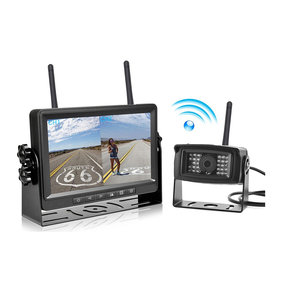 WiFi parkovac set TRUCK BUS trailer K0205 1 wifi kamera + 7" LCD split