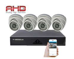 4 kamerov AHD set WN4-51E 5Mpx 1920p, H.265, CZ menu - 5590 K