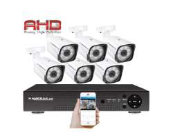6 kamerov set AHD WN6-60A-1080p 2Mpx, CZ menu - 99999 K