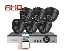6 kamerov AHD set HE6-64E 5Mpx 1920p, H.265, CZ menu - 99999 K