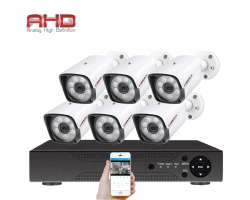 6 kamerov AHD set WN6-60E 5Mpx s mic., H.265, CZ menu - 8690 K