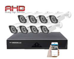 8 kamerov AHD set WN8-60E 5Mpx s mic., H.265, CZ menu - 7890 K