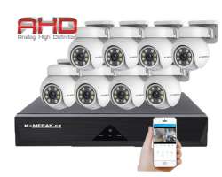 8 kamerov� set  AHD WN8-080E PTZ 5Mpx, CZ menu - 12190 K�