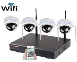 Bezdrátový 4 kamerový set WiFi IP PRO WIP4-104B 3MPx, CZ menu - 6290 Kč
