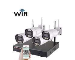 Bezdrátový 4 kamerový set WiFi IP PRO WIP4-105B 3MPx, CZ menu - 6290 Kč