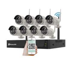 8 kamerov WiFi sety