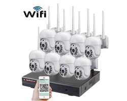 Bezdrtov 8 kamerov set WiFi IP Pro WIP8-308C 5MPx, PTZ, CZ menu - 16590 K