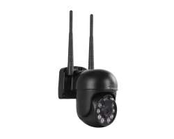 WIFI PTZ kamera IP PRO WIP-09B, Black, 3MPx pro set + adaptr - 99999 K