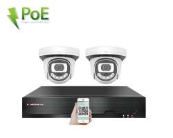 PoE IP 2 kamerový set XM-212A 3MPx, CZ menu - 4890 Kč