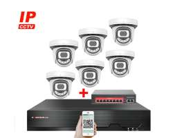 4K IP 6 kamerov set s externm PoE XM-612D-Ext. 8MPx, CZ menu - 14290 K
