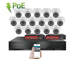 IP 16 kamerov� set s extern�m PoE XM-1602B-Ext. 4MPx, CZ menu - 25690 K�