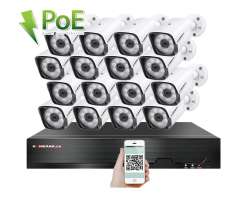 4K PoE IP 16 kamerov set XM-1601D 8MPx, CZ menu - 40690 K