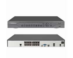 Poe NVR-7416 16CH 8Mpx, H265 rekorder pro 16 IP kamer, CZ menu - 99999 K