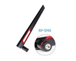 WiFi antna 2,4Ghz pro zeslen signlu wifi 7-12dB, RP-SMA Male - 99999 K