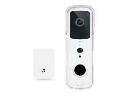 WIFI TUYA video zvonek PST-T30 white - 1990 K