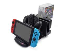 Vertikln nabjec stojan SND-408 s aktivnm chlazenm pro Nintendo Switch - 99999 K