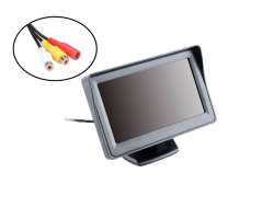 LCD 4,3" monitor R0007 pro parkovac kameru a jin - 99999 K