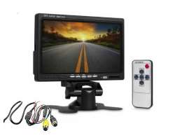 LCD 7" AHD na palubku 2ch 4PIN 12V/24V pro parkovac kameru - 99999 K
