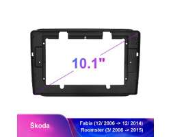 Škoda Fabia (2006-2014) Roomster (2006-2015) 10,1" -Redukční rámeček A7319 LCD 10.1" , Autorádio - 598 Kč
