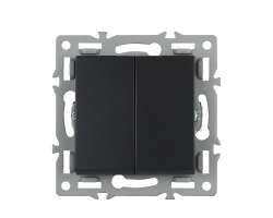 UNIC modul MD2V02 dvojvypna stdav-schodiov .5B 6+6, ern pro rmeek 82mm - 69 K