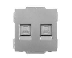 SRAN Modul MDN2RJ45 Zsuvka 2xRJ45 plast ed do rmeku - 40 K