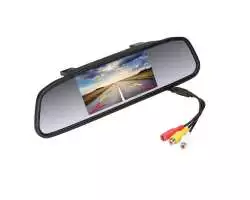 LCD monitor 4,3" ve tpětném zrcátku P0082  - 590 Kč