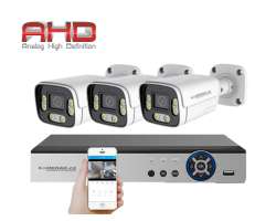 3 kamerový AHD set HE3-54E 5Mpx 1920p, H.265, CZ menu - 4990 Kč