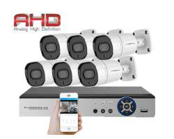 6 kamerový AHD set HE6-63E 5Mpx 1920p, H.265, CZ menu - 8390 Kč