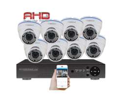8 kamerový AHD set WN8-51E 5Mpx 1920p, H.265, CZ menu - 10990 Kč
