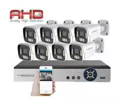 8 kamerový AHD set HE8-54E 5Mpx 1920p, H.265, CZ menu - 10290 Kč