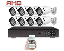 8 kamerový AHD set WN8-59E s mic. 5Mpx 1920p, H.265, CZ menu - 9860 Kč