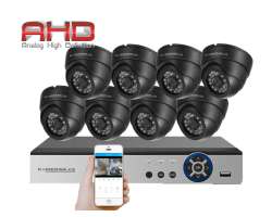 8 kamerový AHD set HE8-64E 5Mpx 1920p, H.265, CZ menu - 10190 Kč