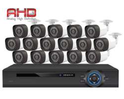 16 kamerov AHD set HE16-50A 2Mpx 1080p, H.265, CZ menu - 13790 K
