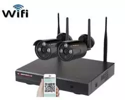 Bezdrátový 2 kamerový set WiFi IP PRO WIP2-103B-Black 3MPx, CZ menu - 3890 Kč