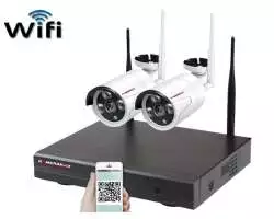Bezdrátový 2 kamerový set WiFi IP PRO WIP2-302C 5MPx, CZ menu - 4490 Kč