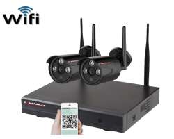 Bezdrtov 2 kamerov set WiFi IP PRO WIP2-303C-Black 5MPx, CZ menu - 4490 K