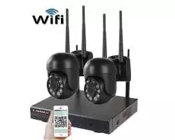 Bezdrátový 2 kamerový set WiFi IP Pro WIP2-309C Black, 5MPx,  PTZ, CZ menu - 5290 Kč
