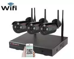 Bezdrátový 3 kamerový set WiFi IP PRO WIP3-103B-Black 3MPx, CZ menu - 5190 Kč
