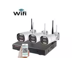 Bezdrátový 3 kamerový set WiFi IP PRO WIP3-105B 3MPx, CZ menu - 5190 Kč