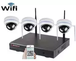 Bezdrátový 4 kamerový set WiFi IP PRO WIP4-104B 3MPx, CZ menu - 6290 Kč