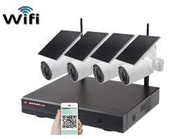 Bezdrátový solární 4 kamerový system Wifi IP Pro WIP4-210B 4MPx, CZ menu - 8890 Kč