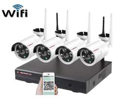 Bezdrátový 4 kamerový set WiFi IP PRO WIP4-302C 5MPx, CZ menu - 7390 Kč