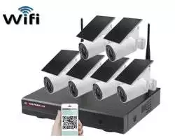 Bezdrátový solární 6 kamerový system Wifi IP Pro WIP6-210B 4MPx, CZ menu - 12690 Kč
