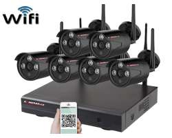 Bezdrátový 6 kamerový set WiFi IP PRO WIP6-303C-Black 5MPx, CZ menu - 10390 Kč