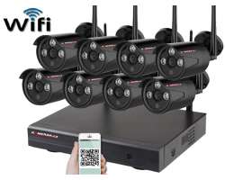 Bezdrátový 8 kamerový set WiFi IP PRO WIP8-103B-Black 3MPx, CZ menu - 11190 Kč
