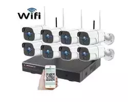 Bezdrátový 8 kamerový set WiFi IP PRO WIP8-107B 3MPx, CZ menu - 11190 Kč