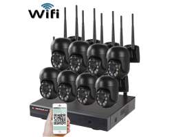 Bezdrátový 8 kamerový set WiFi IP Pro WIP8-109B, Black, 3MPx, PTZ, CZ menu - 13490 Kč